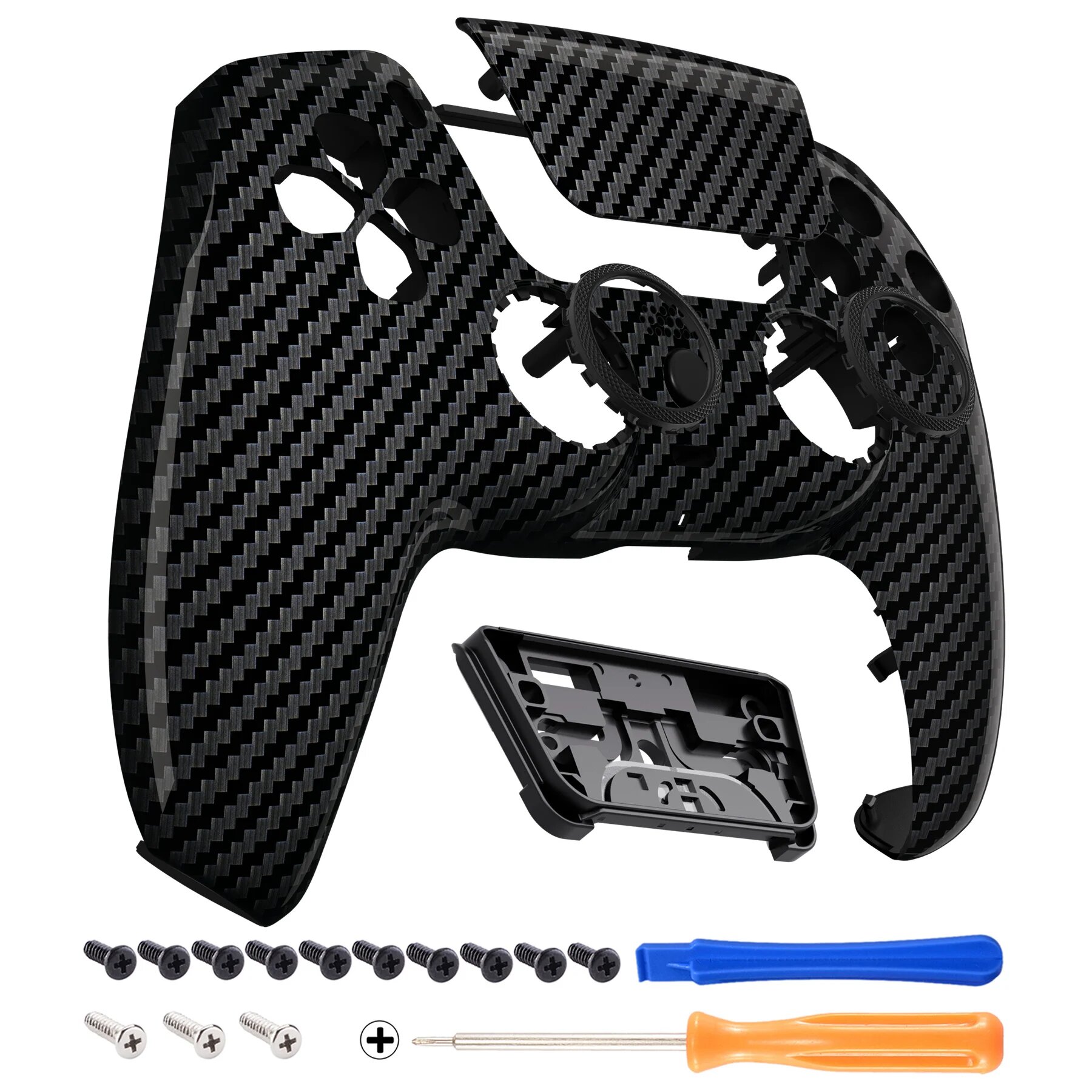 Замена сенсорной панели eXtremeRate LUNA для контроллера PS5, Graphite Carbon