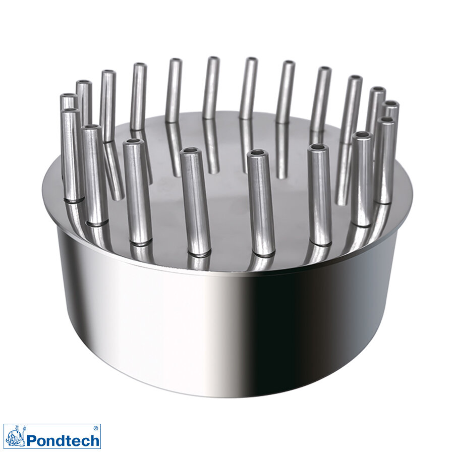 Фонтанная насадка "Песочные часы" Pondtech SL50, серебристый, нержавеющая сталь
