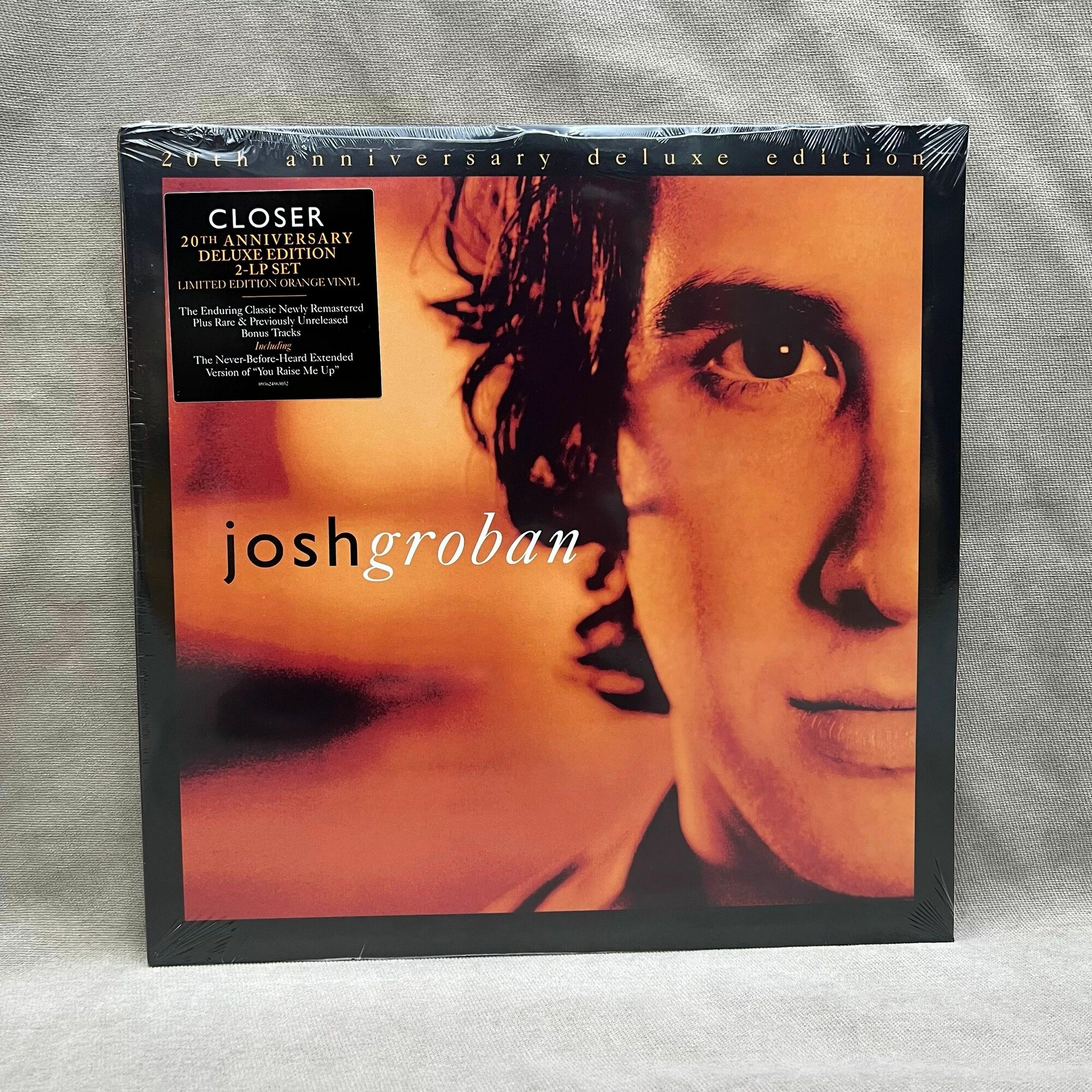 Виниловая пластинка Josh Groban CLOSER,20th Anniversary Orange Limited Edition 2LP
