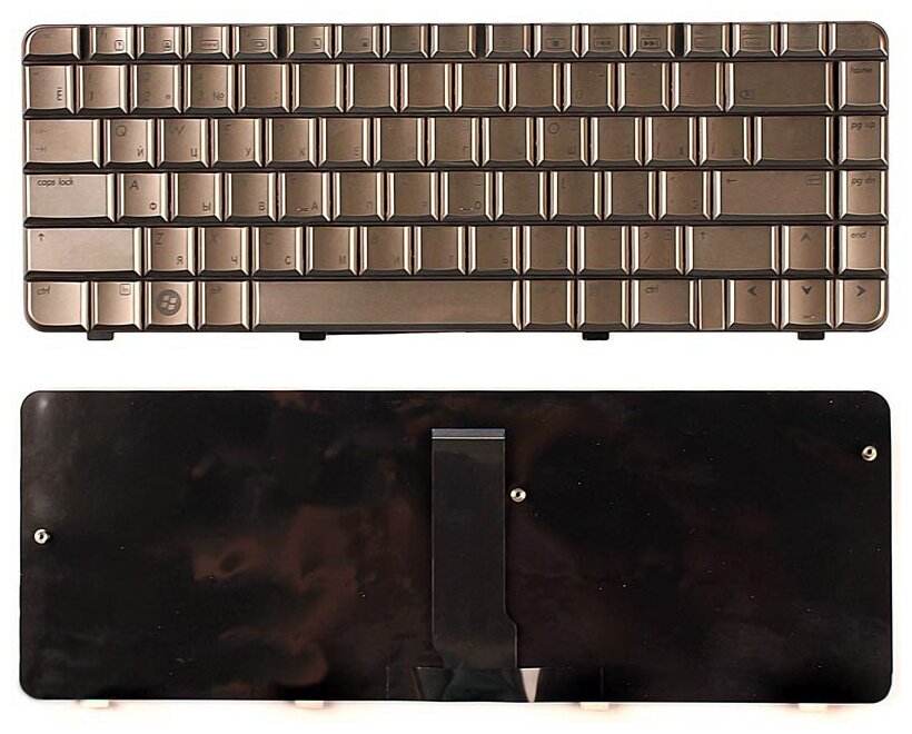 Клавиатура для ноутбука HP Pavilion DV3-2130 кофе 1700₽