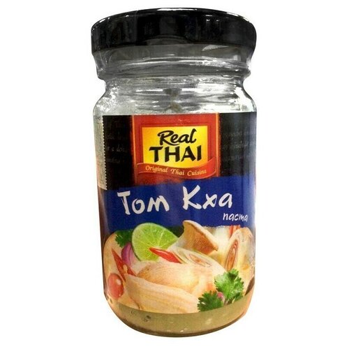 REAL THAI Соус «Паста Том Кха» REAL THAI на основе растительных масел, 125 г