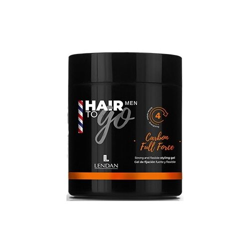 Гель для укладки сильной и гибкой фиксации, 500 мл/ Carbon Full Force Hair To Go Men, Lendan (Лендан) 500 мл мусс экстрасильной фиксации 300 мл hair to go twister lendan лендан