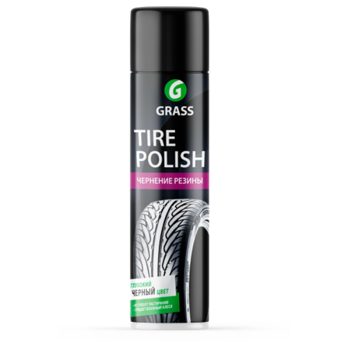 фото Чернитель шин grass tire polish, 650 мл