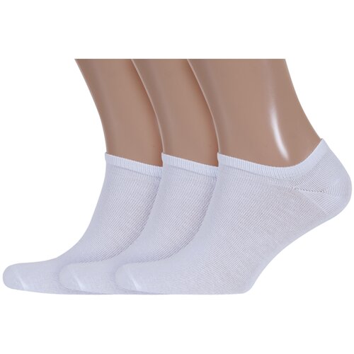 Носки Vasilina, 3 пары, размер 23-25, белый носки vasilina 3 пары размер 23 25 белый