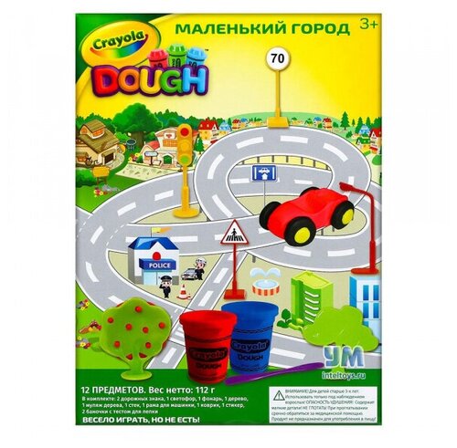 Игровой набор Crayola «Маленький город» для лепки