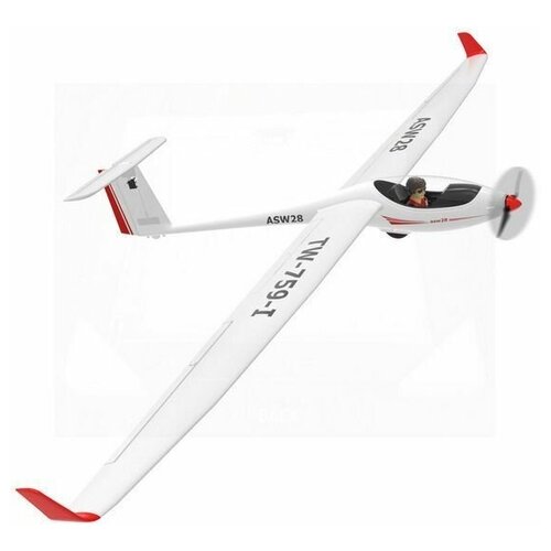 Радиоуправляемый планер Volantex RC ASW28 2600мм Brushless 2.4G 5 ch LiPo RTF EXA75901R rctown 2020 new rc airplane xk a430 2 4g 5ch 3d6g system brushless motor rc airplane compatible futaba rtf