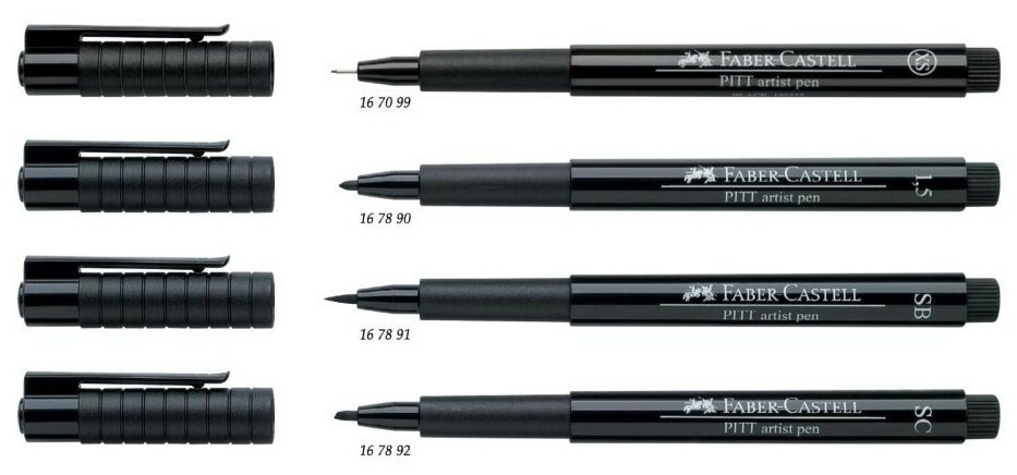 Капиллярные ручки Faber-Castell MANGA 4 шт. - фото №7