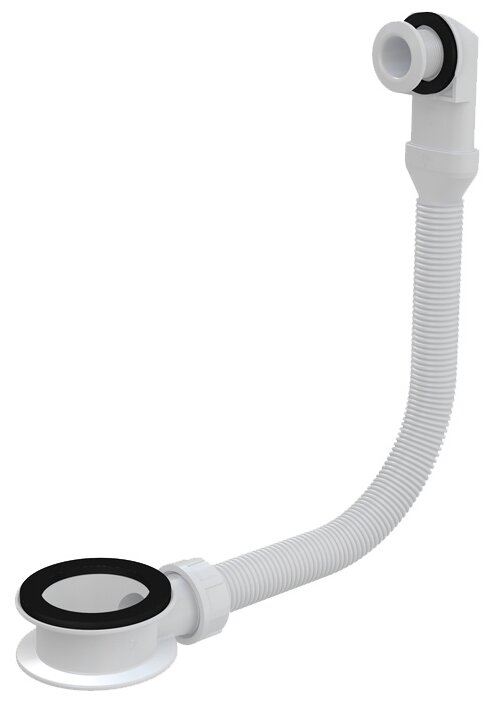 фото Бутылочный слив-перелив для раковины, для мойки Alcadrain A328B