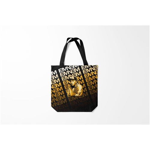 фото Сумка-шоппер / 40х40 см / rap / eminem burnettie
