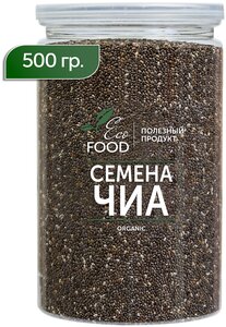 Семена чиа, Chia, Суперфуд для похудения и здоровья, Eco Food - Полезный продукт