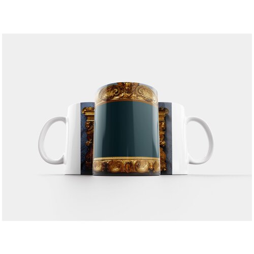 фото Кружка "рамка рисунка, деревянной рамой, картина" 320 мл lotsprints