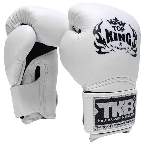 Боксерские перчатки Top King Boxing AIR White, 14 унций