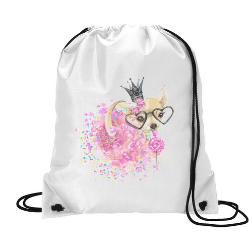 фото Сумка для обуви coolpodarok животные собака с короной5