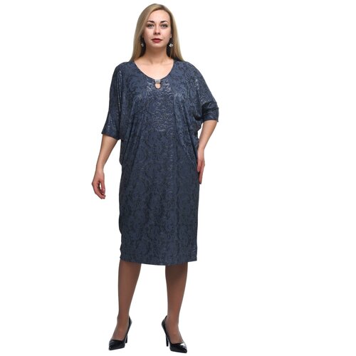 Платье Olsi, размер 48, серый