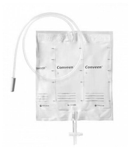 фото Coloplast (Колопласт) Coloplast Conveen Basic Мочеприемник 2000 мл, трубка 100 см, 1 шт