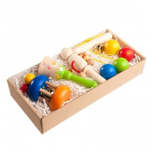 Подарочный набор погремушек Яркий V0411 0+