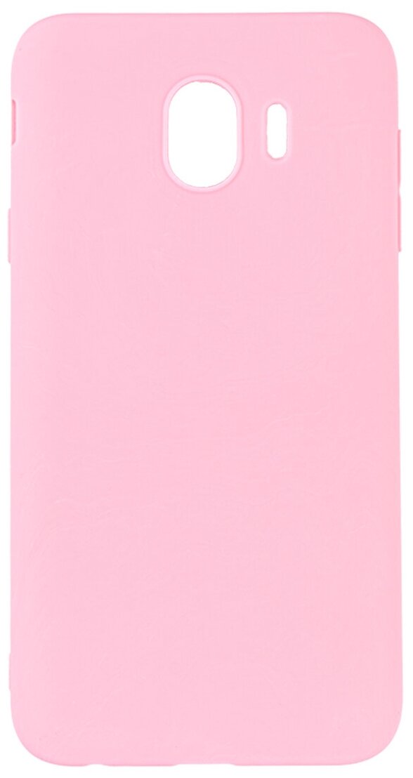 Чехол для Samsung Galaxy J4 2018. Силиконовый. Розовый.