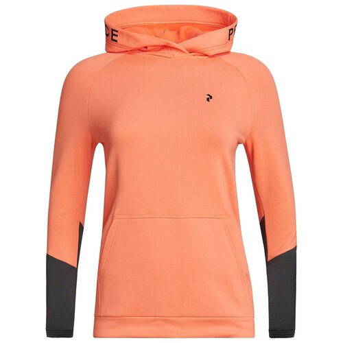 фото Толстовка горнолыжная peak performance rider hood women light orange (us: xs)