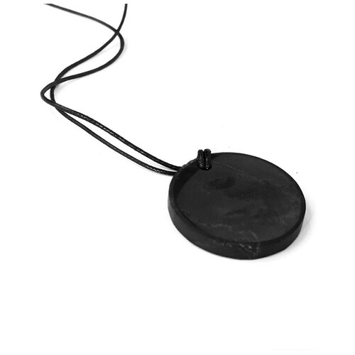 фото Лавка гнома кулон / подвеска на шею / оберег из натурального камня шунгит / амулет/ 55 см