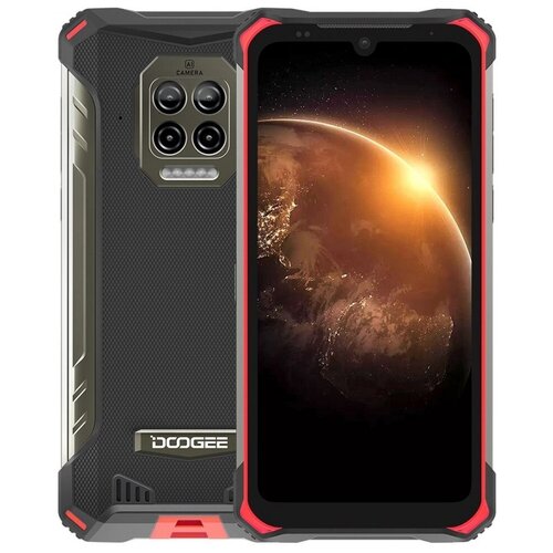 фото Смартфон doogee s86 6/128 гб, flame red