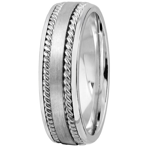 Кольцо Обручальное Юверос КМ 1005 из серебра размер 16