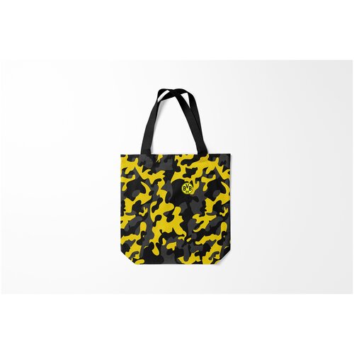 фото Сумка-шоппер / 40х40 см / футбол / borussia 2018 military sport burnettie