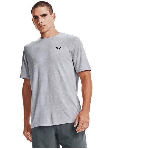 фото Футболка under armour training vent camo ss tee серый sm 1361503-011