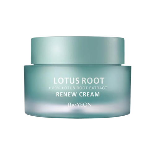 TheYEON Крем увлажняющий с экстрактом лотоса - Lotus root renew cream, 50мл