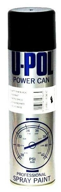 Аэрозольная автоэмаль U-POL Power Can матовая