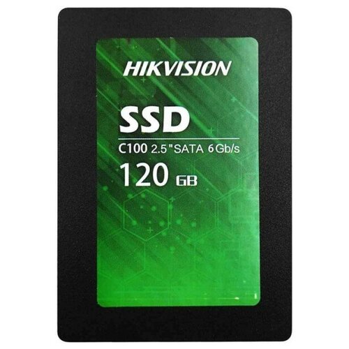 SSD 25 HIKVision 120GB С100 Series SATA3 up to 550420MBs 3D TLC 40TBW 98300₽