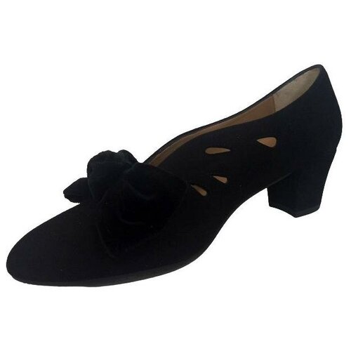 Туфли Luiza Belly женские Kuero черные из натуральной замши, размер 37