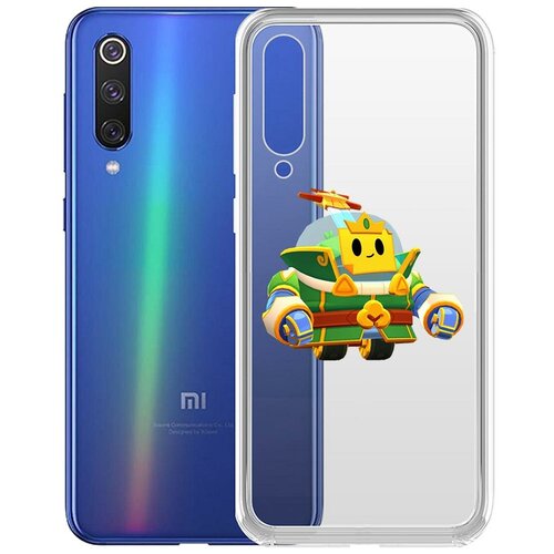 фото Чехол-накладка clear case brawl stars-изумрудный принц спраут для xiaomi mi 9 krutoff group