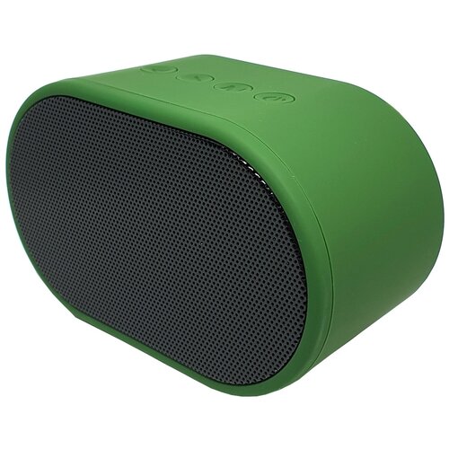 фото Bluetooth колонка ckcoco g05 с fm приемником, зеленая