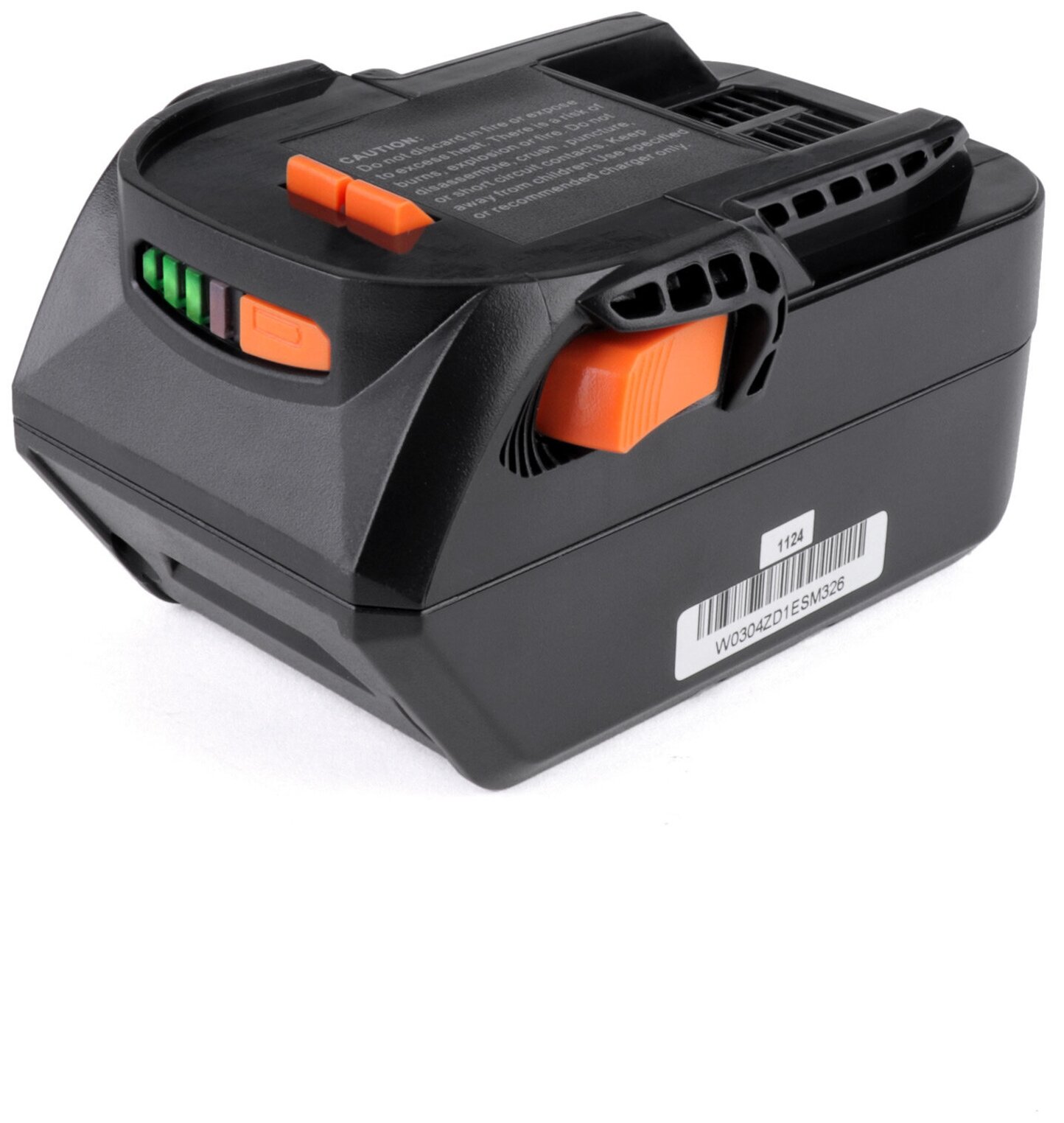 Аккумуляторная батарея (аккумулятор) TopOn для электроинструмента AEG BBM 18 STX 18V 3.0Ah Li-Ion