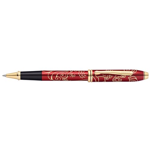 Ручка-роллер Cross Townsend Year of the Pig, цвет - красный, золотистый CROSS MR-AT0045-55