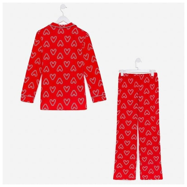 Пижама Promarket, размер 48/50, красный - фотография № 9