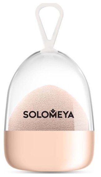 Спонж для макияжа Solomeya Супер мягкий, персик