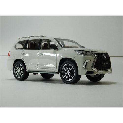 Масштабная инерционная модель Лексус Lexus LX 570 21 см , 1:24