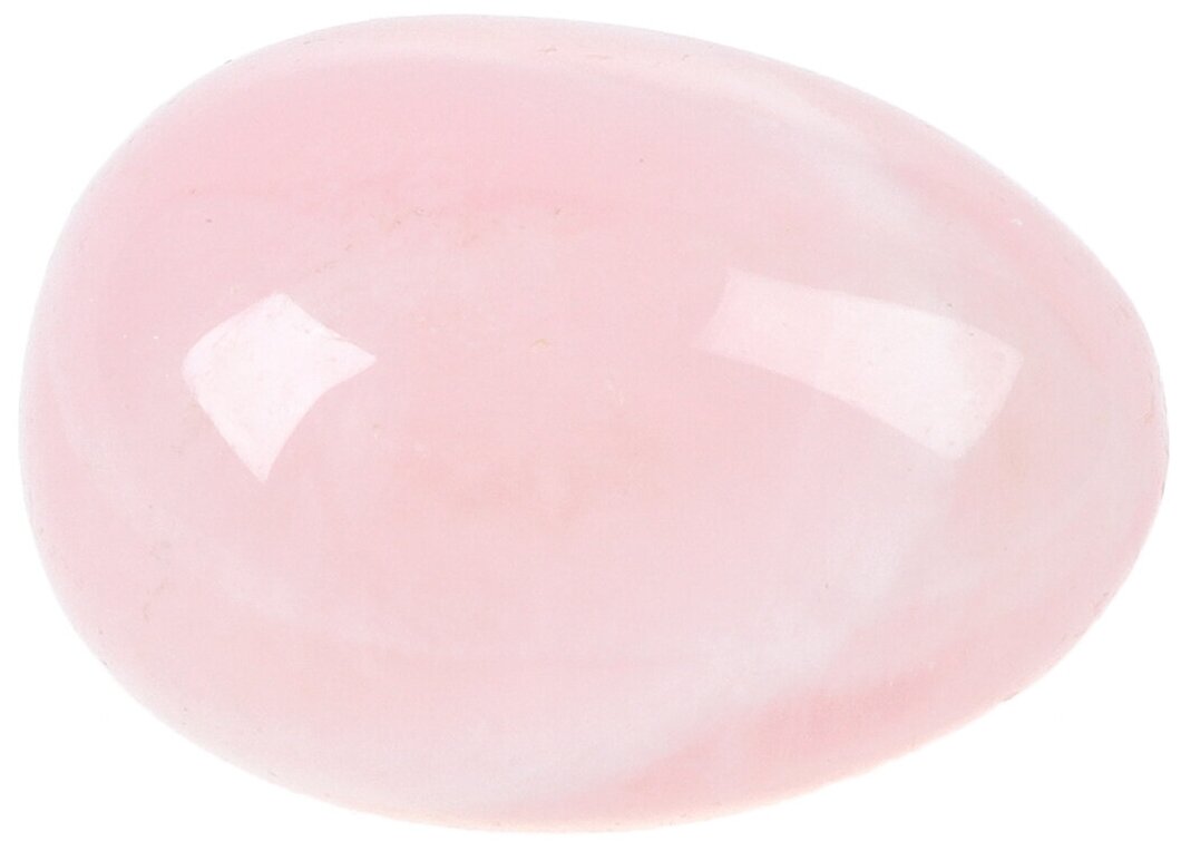 Камень натуральный "Розовый Кварц", галтовка (15-20 г, 21-26 мм)