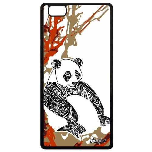 фото Противоударный чехол на смартфон // huawei p8 lite 2015 // "панда" медведь китайский, utaupia, цветной