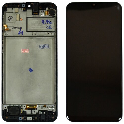 Дисплейный модуль с тачскрином для Samsung Galaxy M30 (M305F) (черный) (AAA) AMOLED дисплейный модуль с тачскрином для xiaomi mi 9 se черный aaa