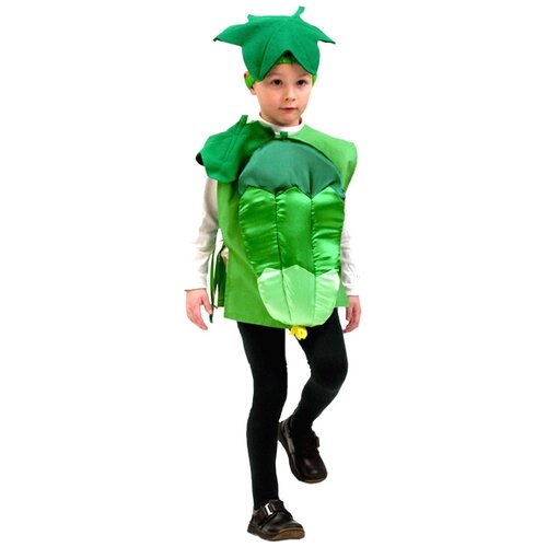 фото Карнавальный костюм для детей волшебный мир огурец детский, 104-134 см