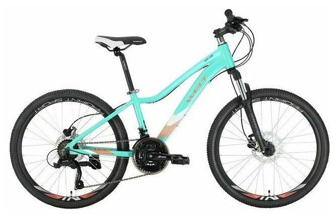 Велосипед Welt Floxy 1.0 HD 24 mint green (2022) 24"