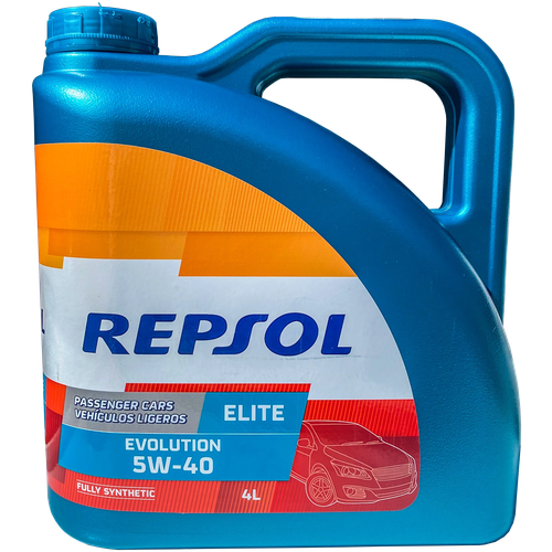 Синтетическое моторное масло Repsol Elite Evolution 5W40 4л+1л, 5 л, 2 шт.