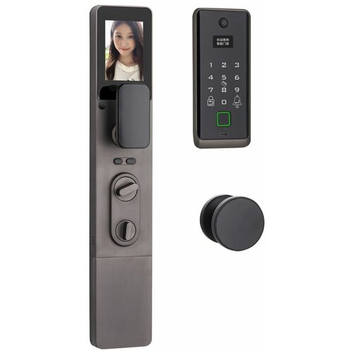 Умный дверной замок DiXiS Smart Door Fingerprint Lock DQZ005B (Tuya) - Черный