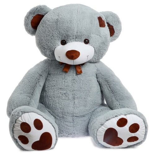 Мягкая игрушка Медведь Тони , цвет дымчатый, 200 см медведь тони в110 бурый мт 60 78