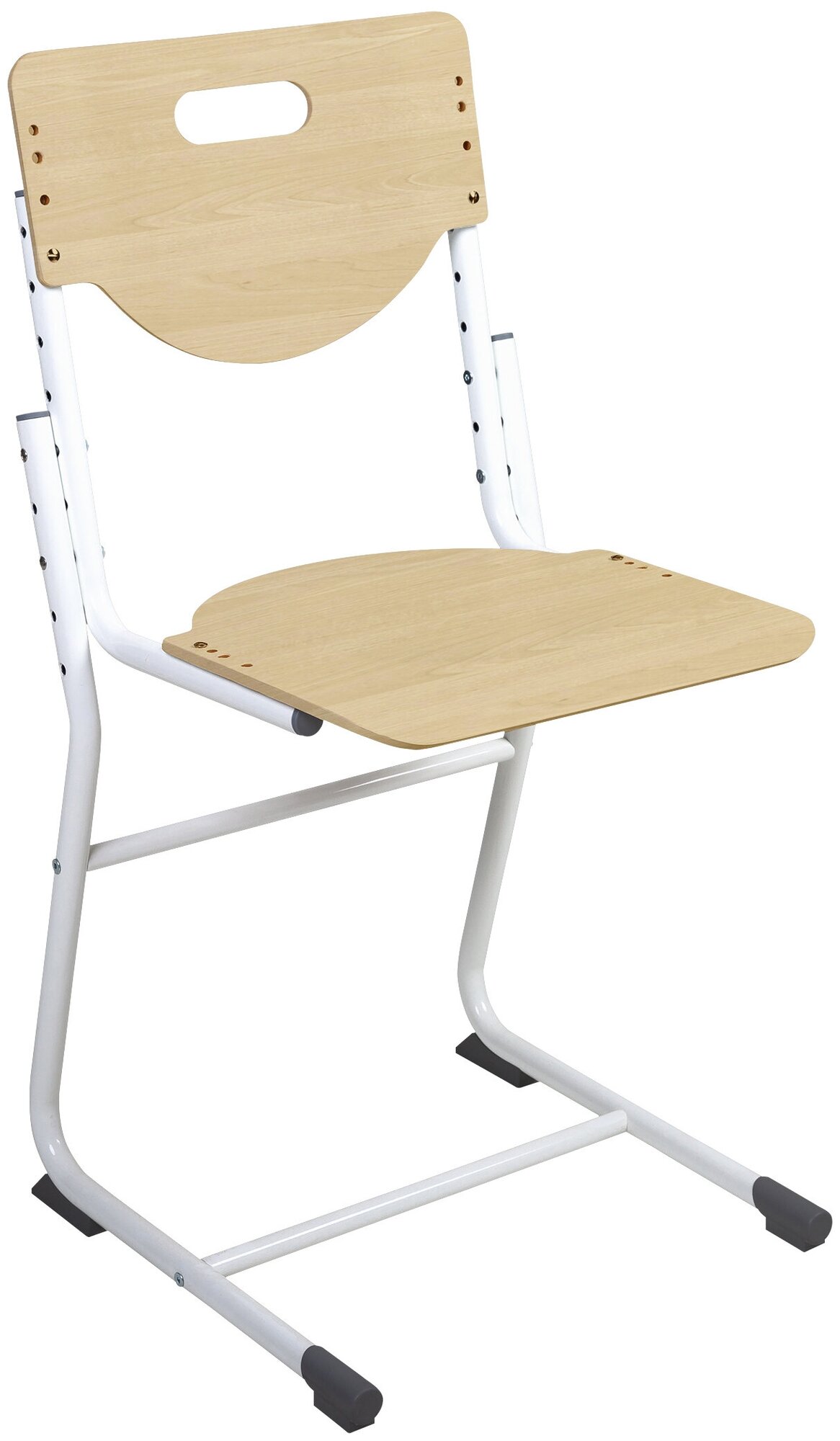 Растущий детский стул Астек-Элара "SF-3" фанера береза/ноги белые - фотография № 4