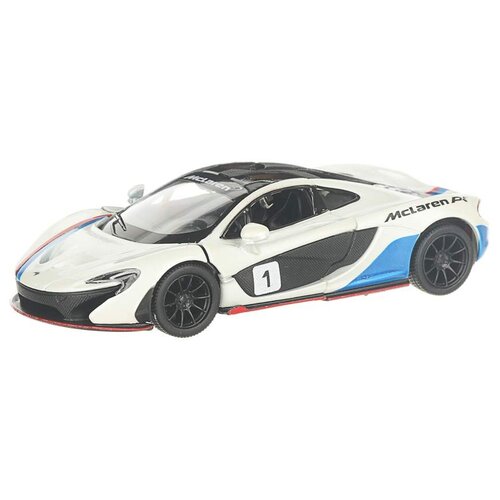 Легковой автомобиль Serinity Toys McLaren P1 (5393DFKT) 1:36, 13 см, желтый