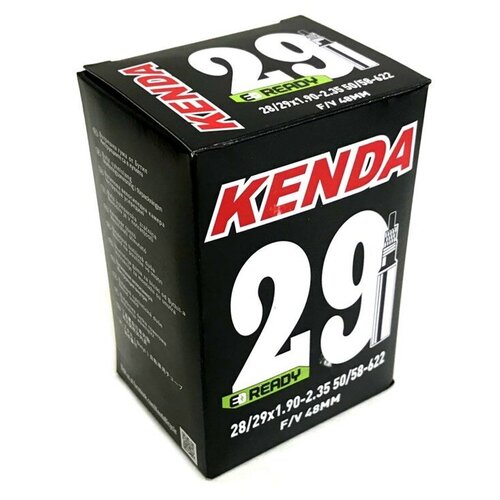 Велокамера Kenda 29x1.90-2.35, f/v-48 мм камера для велосипеда duro 26 дюймов presta