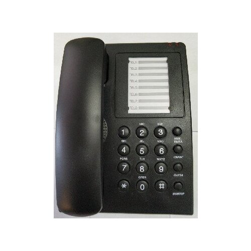 Телефон Вектор ST-556/02 (черный)